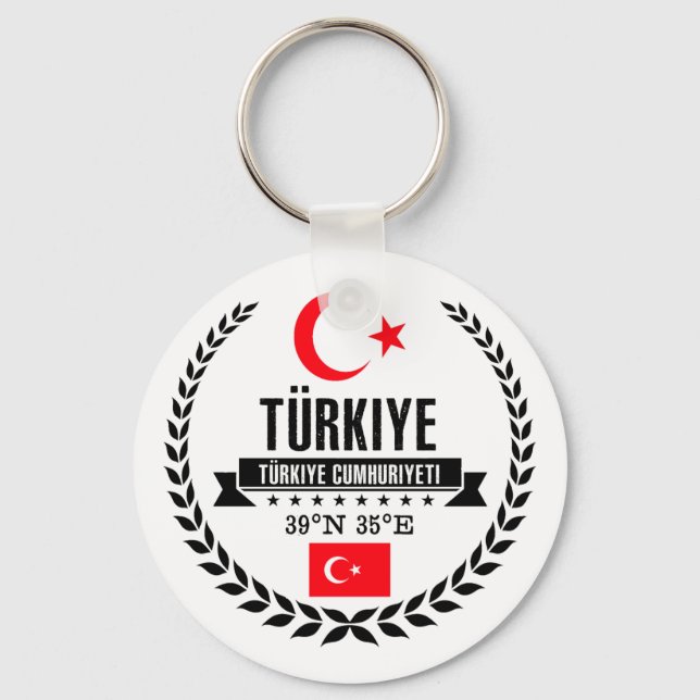 Chaveiro Turquia (Frente)