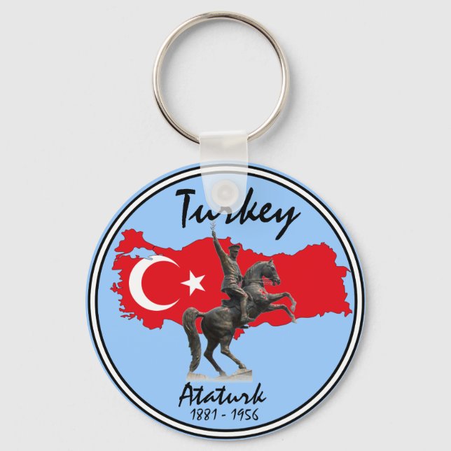 Chaveiro Turquia-Ataturk (Frente)