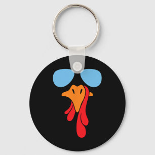 Chaveiro Turquia Enfrenta Gles Halloween Figurume de Ação d