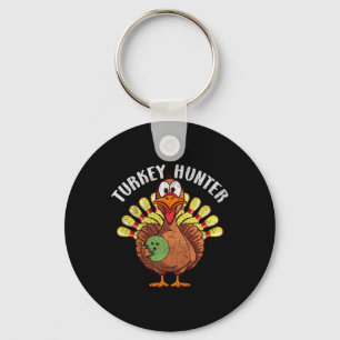 Chaveiro Turquia Hunter Engraçado Turquia Jogador de Bolich