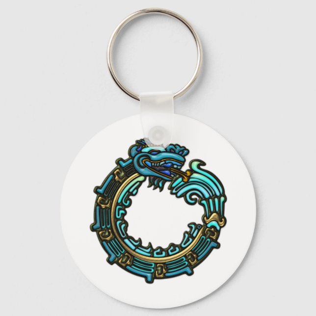 Chaveiro Turquoise Quetzalcoatl (Frente)