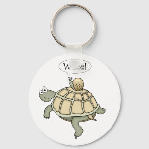 Chaveiro turtle and snail Whee!