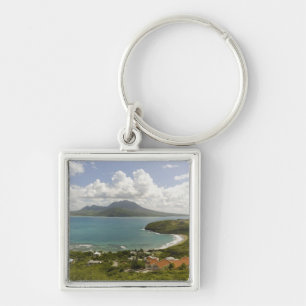 Chaveiro Turtle Beach, península sudeste, St Kitts,
