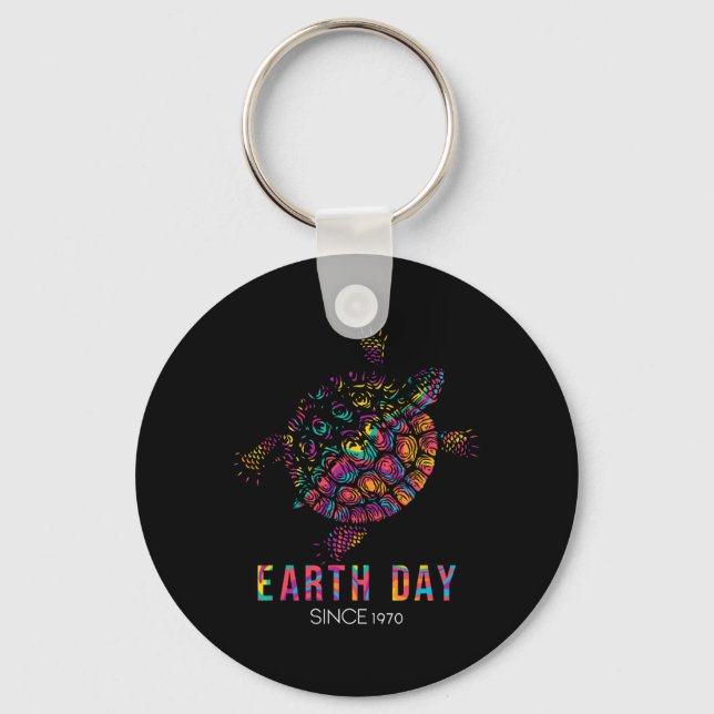 Chaveiro Turtle Environmental Protection Earth Day Desde 19 (Frente)