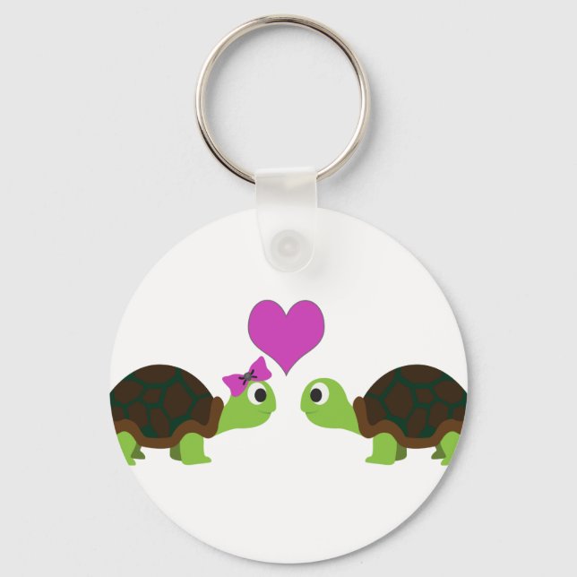 Chaveiro Turtle Love (Frente)