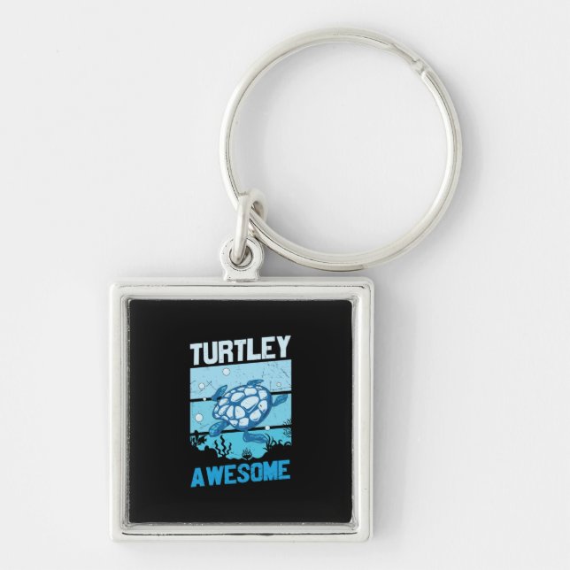 Chaveiro Turtle Lover | Turtley Incrível (Frente)
