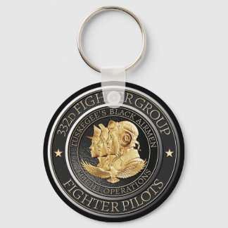 Chaveiro Tuskegee Red Tail Airmen 332d Fighter Group