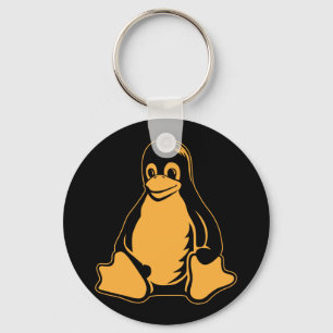 Chaveiro Tux Penguin - (Linux, Open Source, Copyleft, FSF)