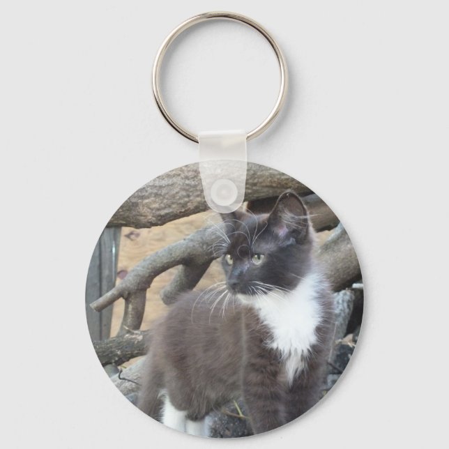Chaveiro Tuxedo Kitten (Frente)