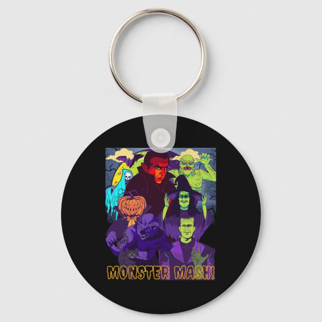 Chaveiro Twear Tee's Monster Mash Halloween Figurume Mon (Frente)