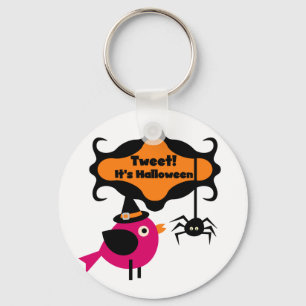 Chaveiro Tweet Halloween T-shirts e presentes