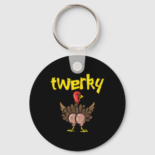 Chaveiro Twerky Turkey - Diversão De Bumbum - Ação De Graça