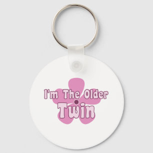 Chaveiro Twin Floral Rosa
