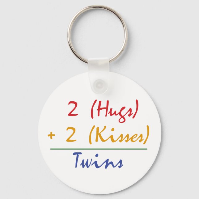 Chaveiro Twin Math (Frente)
