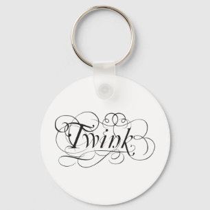Chaveiro Twink caligráfico