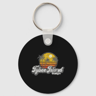 Chaveiro Tybee Island Ga Retro 70's Vintage Surfer Gift