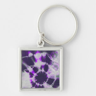 Chaveiro Tye Dye Composition #1 por Michael Moffa