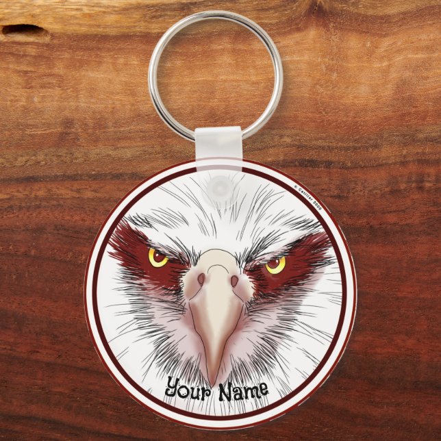 Chaveiro U Eagle Head (Frente)