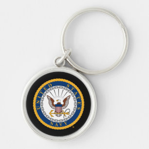 Chaveiro U.S. Emblema do marinho do marinho