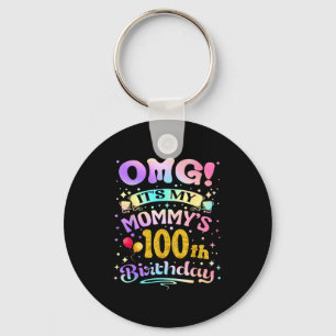 Chaveiro Uau É O 100º Aniversário Da Minha Mãe Feliz 100 An