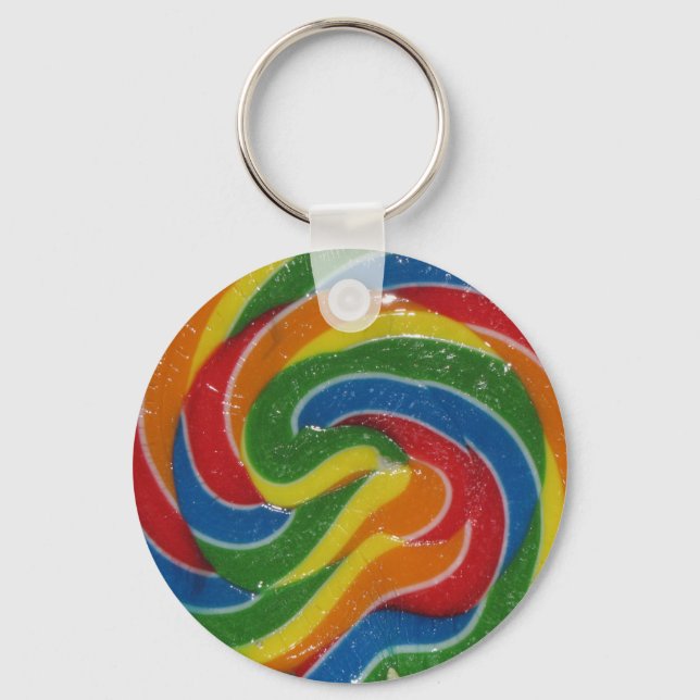 Chaveiro UAU! Essa é uma cadeia de teclas Lollipop gigante (Frente)