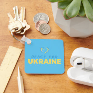 Chaveiro Ucraniano Flag Color Inspirado na Ucrânia