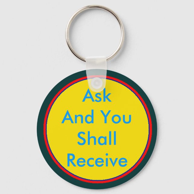 Chaveiro ! UCreate Zazzle - Peça-lhe que receba o MUSEU (Frente)