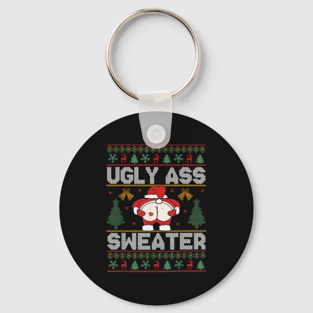 Chaveiro Ugly Sweater Christmas  (Frente)