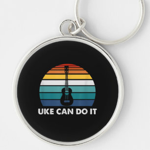 Chaveiro Uhu Pode Fazer Isso Engraçado Jogador Ukulele Pres
