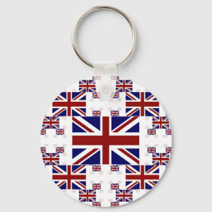 Chaveiro UK Union Jack Flag in Layers #2