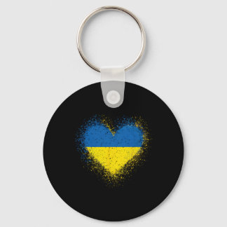 Chaveiro Ukraine Flagge Herz Männer Frauen