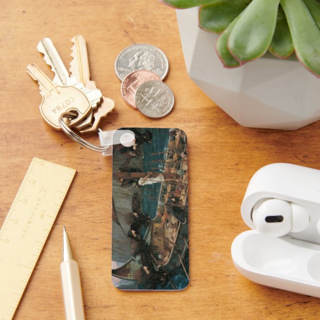 Chaveiro Ulisses e as Sirens por John William Waterhouse (Mesa)