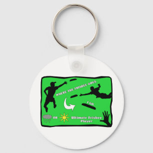 Chaveiro Ultimate Frisbee Keychain