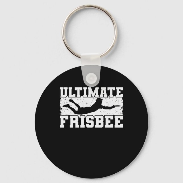 Chaveiro Ultimate Frisbee spielen Sport am Strand (Frente)