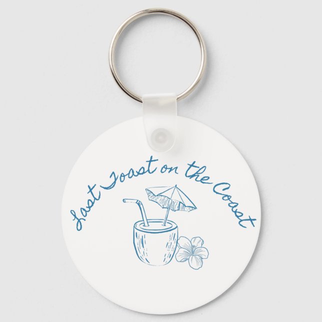 Chaveiro Último brinde na Design da Festa de solteira coste (Frente)