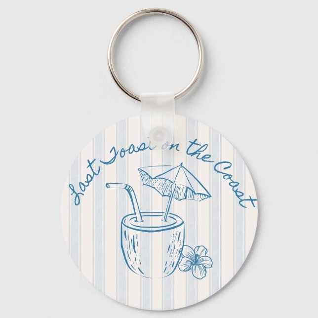 Chaveiro Último brinde na Design da Festa de solteira coste (Frente)