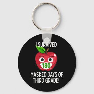 Chaveiro Último Dia Da Escola 180 Dias Mascarados Do Tercei