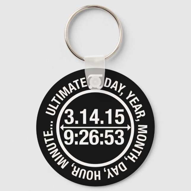 Chaveiro Último Dia Pi 2015 (Frente)