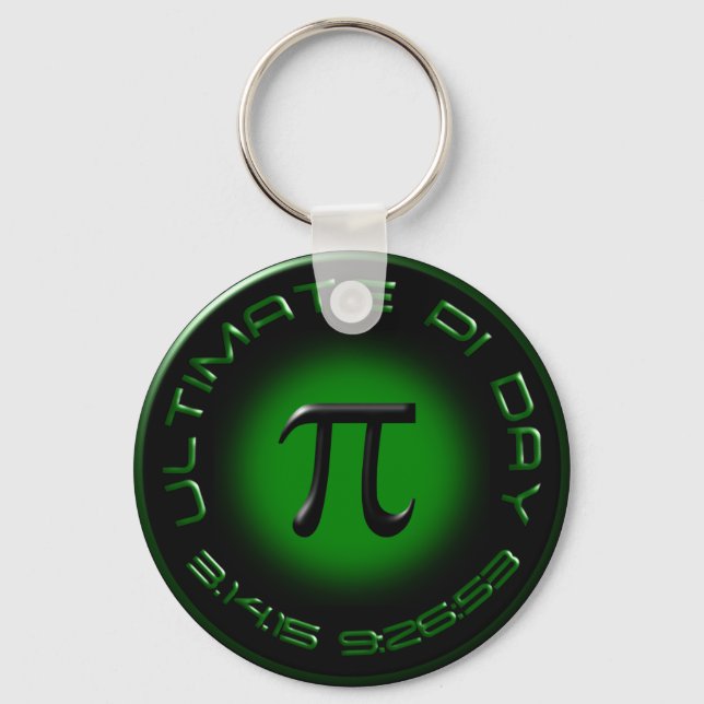 Chaveiro Último Dia Pi 2015 3.14.15 9:26:53 (verde) (Frente)