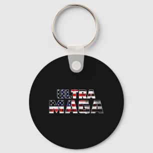 Chaveiro Ultra Maga Donald Trump Joe Biden Republican Ameri