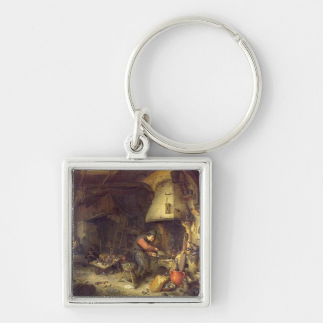 Chaveiro Um alquimista, 1611 (Frente)