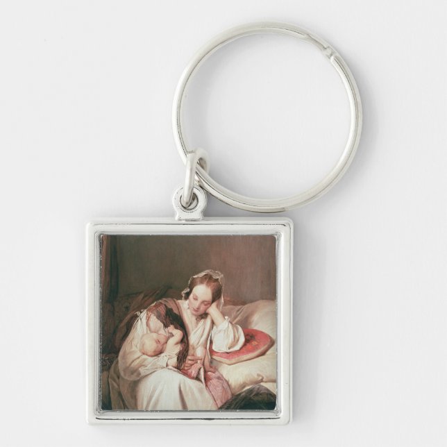 Chaveiro Um amor de mãe, 1839 (Frente)