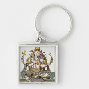Chaveiro Um aspecto de Shiva, 'da viagem Indes auxiliar e