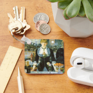 Chaveiro Um Bar no Folies Bergere por Edouard Manet