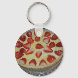 Chaveiro Um bolo da morango