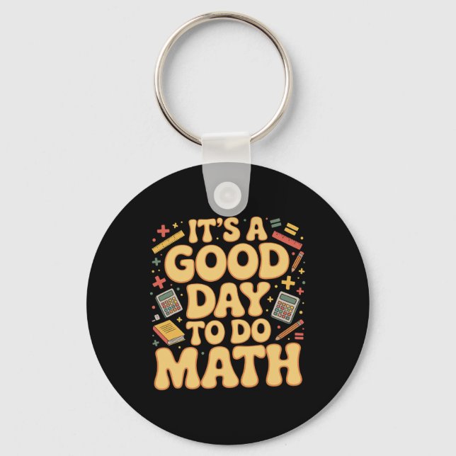 Chaveiro Um Bom Dia Para Fazer Professor De Matemática Aman (Frente)