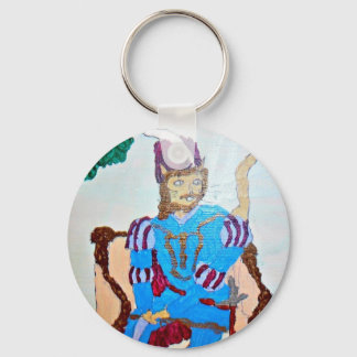 Chaveiro Um bonito gato cavalheiro