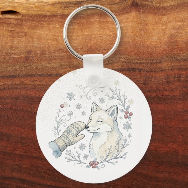 Chaveiro Um Boop de Inverno Ternurento (Verso)