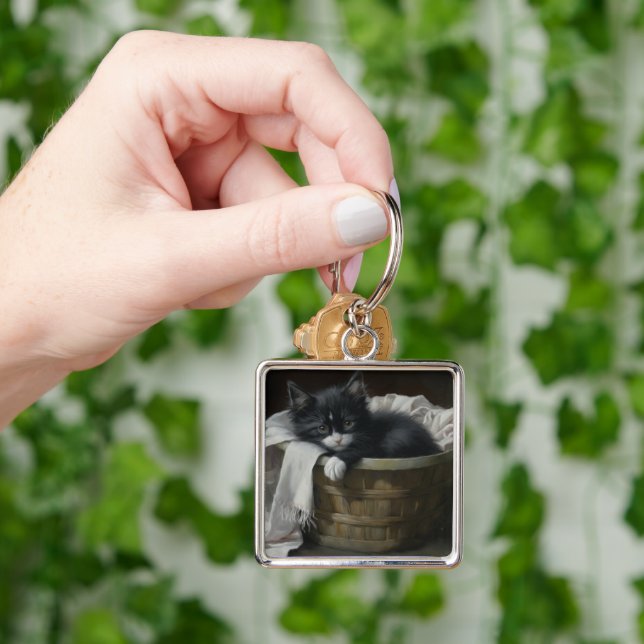 Chaveiro Um Cantinho De Gatinhos (Mão)