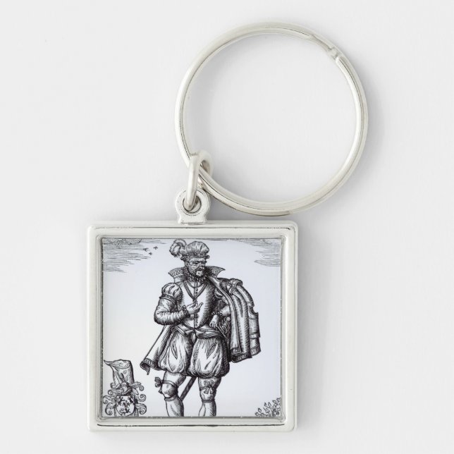 Chaveiro Um cavalheiro de Tudor (Frente)